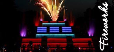 Fireworks at The Cascades