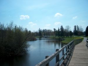 Sparks Park Bridge and Pond